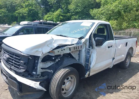 2024 Ford F-150 Xl z USA, uszkodzony, nr VIN 1FTMF1KP6RKD42523